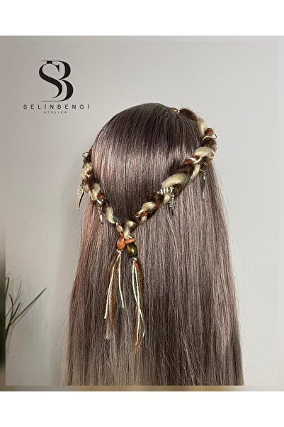 Selin Bengi تاج الراستا - بني داكن ونحاسي وبلاتيني