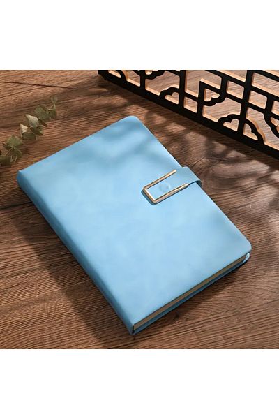 Choice 200pages SKY BLUE A5 Retro Notebook Soft Leather Cover 200/360 Pages Agenda for Students Business Of