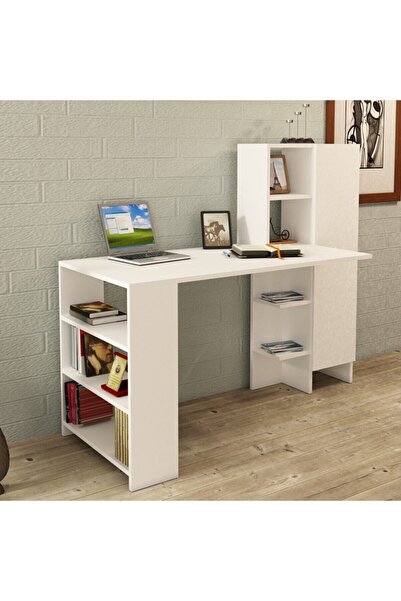 Kalender Dekor Ayame Dolaplı Bilgisayar Masası Çalışma Masası Aym01