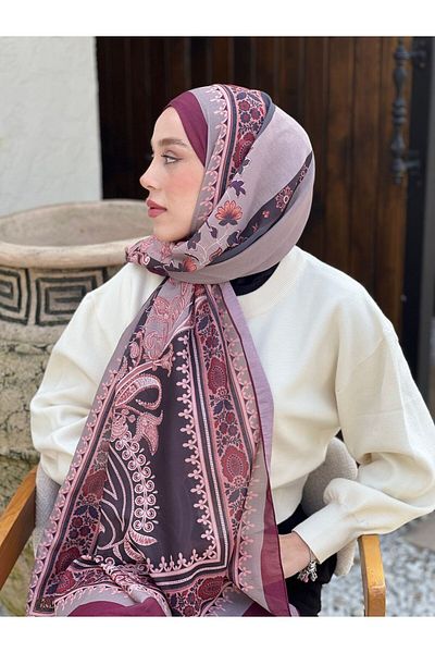 Modakaşmir Meknes Pattern Lina Shawl