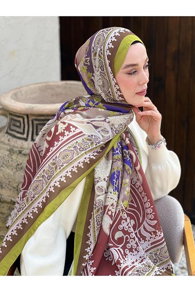 Modakaşmir Meknes Pattern Lina Shawl