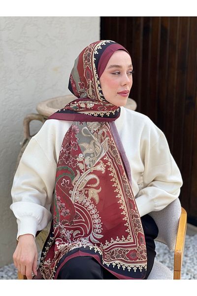 Modakaşmir Meknes Pattern Lina Shawl