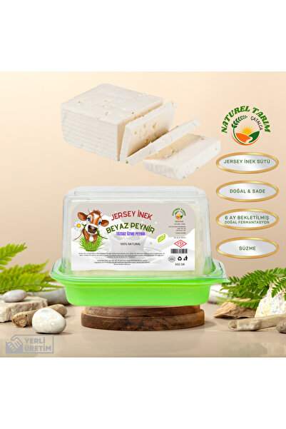 NATUREL Jersey Inek Sütü Beyaz Peynir ( Süzme Az Tuzsuz )