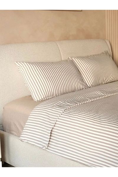 uykulife home collection Uykuli̇fe Brown Lidia Single Personal Rubberized Bedding Set