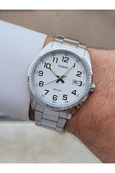 Casio Çelik Kordon Çelik Kasa Erkek Kol Saati 50m