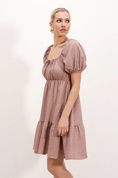 Eosds Myterrax 2351 Flared Poplin Dress - A.gül Kurusu