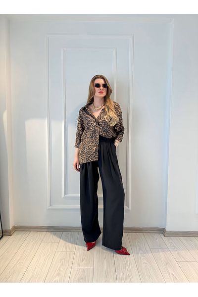 Store Modal Fabric Palazzo Trousers