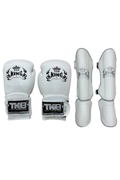 topking Boxing Gloves Crotch Protector Set Boxing Gloves and Crotch Protector