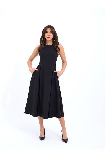 modaserdem 7182 Dress-Black