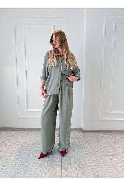 Store Modal Fabric Palazzo Trousers