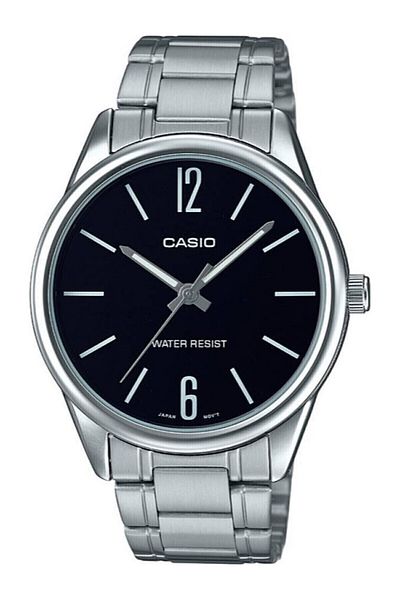 Casio Black Dial Black Cord Gray Color Luxury Guaranteed Men's Wristwatch
