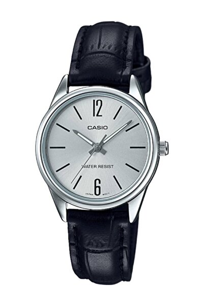Casio Çelik Kasa Deri Kordon Kadın Kol Saati