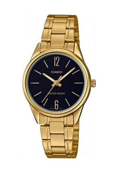 Casio Women's Wristwatch with Dial Black Cord Yellow Color Guarantee