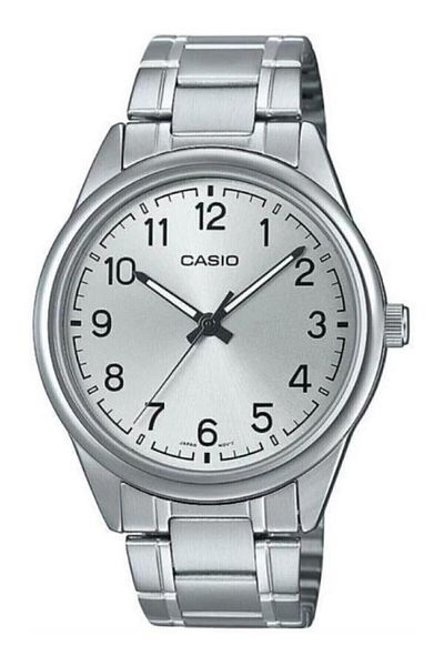 Casio Full Steel Case, Cord Silver Color Luxury Men's Wristwatch