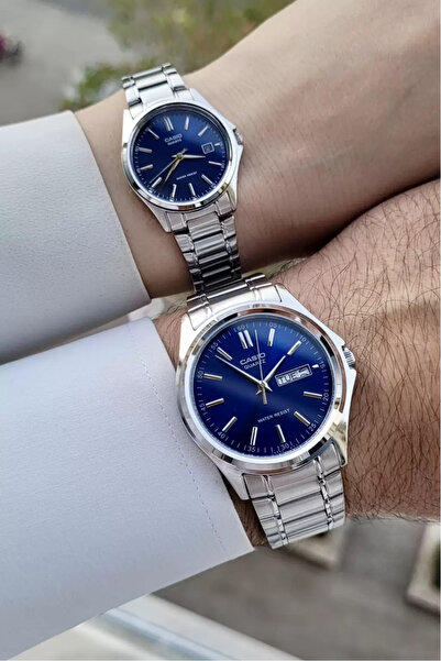 Casio Sevgili Çift Kol Saati Marka Çelik Kordon