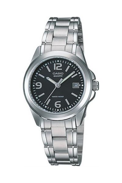 Casio Women's Wristwatch with Dial Black Cord Gray Color Guarantee