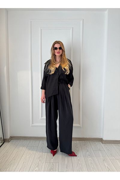 Store Modal Fabric Palazzo Trousers