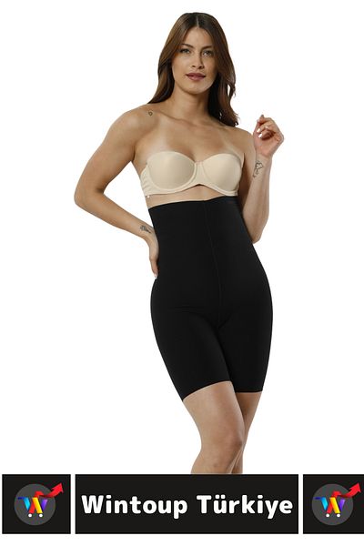 Wintoup Special Production No Trace Non-Slip Firming Shaping Laser Cut High Waist Long Corset