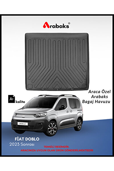 Arabaks Fiat Doblo 2023 Sonrası Bagaj Havuzu (A+ Kalite)