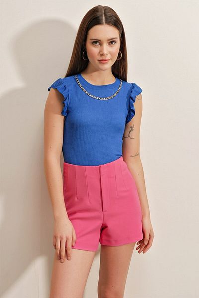 modaserdem 0430 Knitted Blouse - Saks