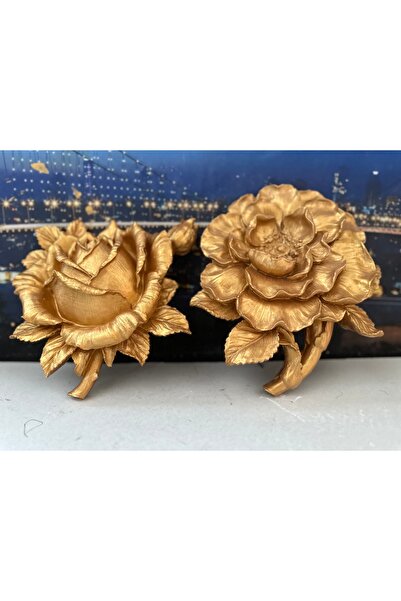 busraconcept Floare de perete 2 buc decorative 25cm