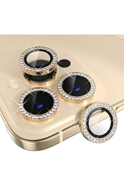 izzytech واقي عدسة الكاميرا فائق التحمل ومضاد للخدش بلون ذهبي متوافق مع هاتف ...