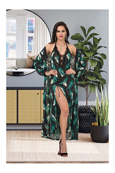 Fors Socks Double Silky Long Dressing Gown