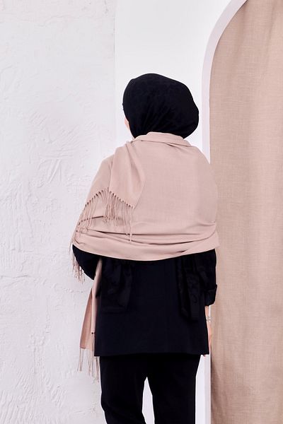 Golden Rose Cotton Seasonal Shoulder Scarf Shawl