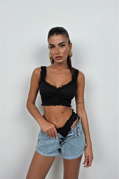 Modayakamoz Lace Detailed Bustier