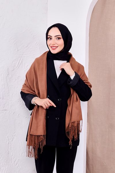 Golden Rose Cotton Seasonal Shoulder Scarf Shawl