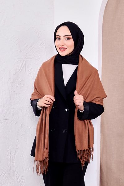 Golden Rose Cotton Seasonal Shoulder Scarf Shawl