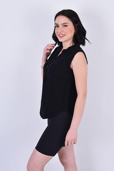 OTEXSA Μουσελίνα 100% βαμβακερή μπλούζα casual