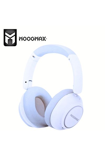 MOOGMAX Moog Max MX-613 Noise Isolating Headphone White