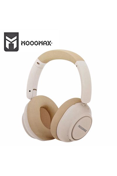 MOOGMAX Moog Max MX-613 Noise Isolating Headphone Beige