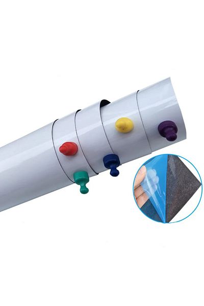 Hdg Tablă albă magnetică cu magnet adeziv Diagramă de mesaje de scris pliabilă ștergabilă 60x90cm