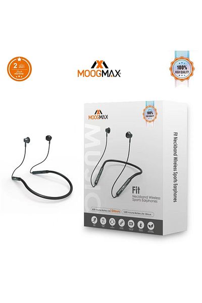 MOOGMAX Moog Max MX-EP06 Bluetooth Headset Black
