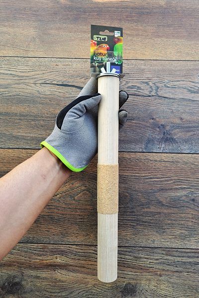 Vixpet 35 cm Venty Pedicure Parrot Perch - Macaw/Kakadu/Jako/Amazon/Alexander/T208