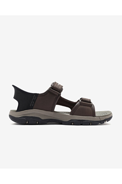 SKECHERS Tresmen - Reece Erkek Kahverengi Sandalet 205289 Choc