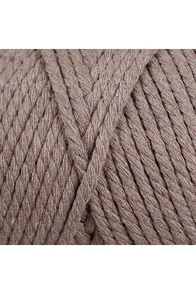 SAVA HOME COLLECTİON Loren Decor Slim 3 Twist Macrame Rope Mink - L143