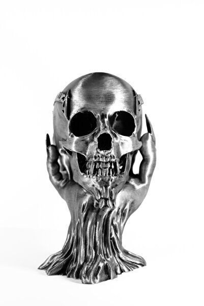 dream3d Kurukafa Metallica Tete Figür / Süs / Aksesuar - 17.5 cm