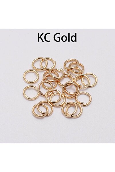 Choice 4 مم × 200 قطعة KC Gold 50-200 قطعة/مجموعة حلقات القفز المفتوحة 3-20 م...