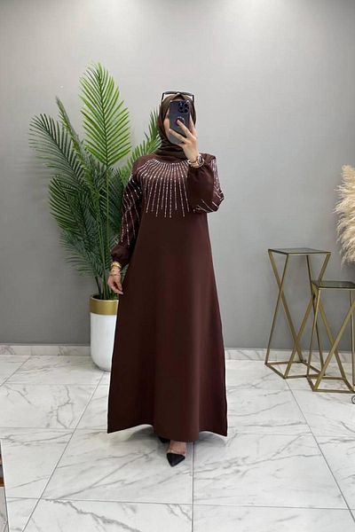 Mercan Enfesnur Evening Dress