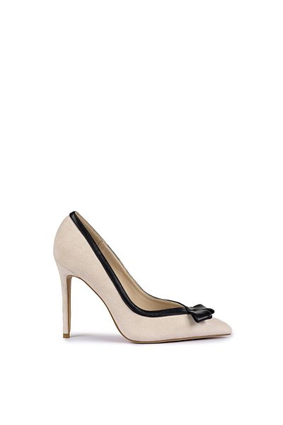 İpekyol Faux leather mix heels