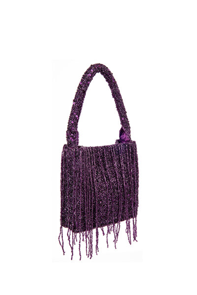 İpekyol Payet ve boncuk işlemeli çanta