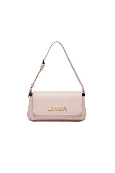 Love Moschino Women's Ayakarakenen Magnetic Shoulder Bag with Pink Logo Jc4058Pp1M