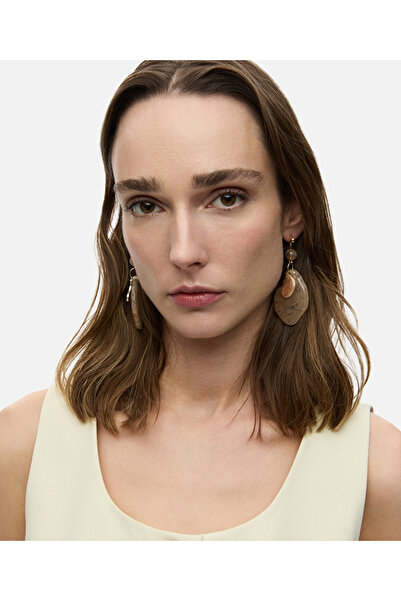 İpekyol Sallantılı çok parçalı küpe