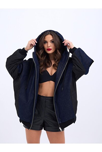 JANES 7196 Coat-Blue