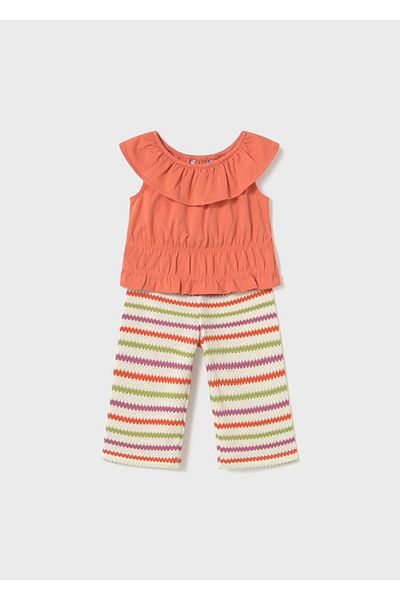 MAYORAL Orange Girl's Trousers Suit_Mnvs1575
