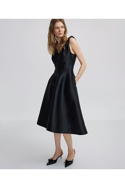 İpekyol Rochie midi cu volan