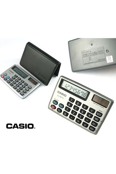 Casio Tax and Exchange Calculators SL-787TV-GD - Gold